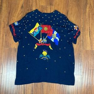 Vintage Kathie Lee Nautical Button-Up Shirt